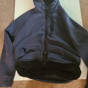 Mens 32 Degrees Sherpa lined full zip Sweatshirt